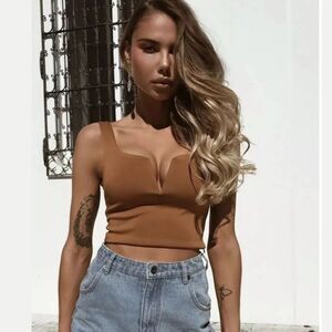 Tiger Mist top size medium